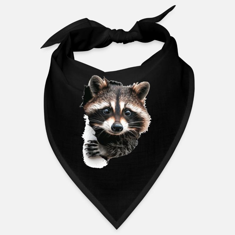Waschbär Bandana