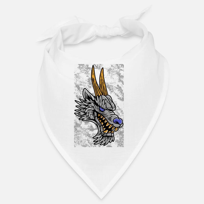 Fantasy RPG Wolf Magic Dungeon Bandana