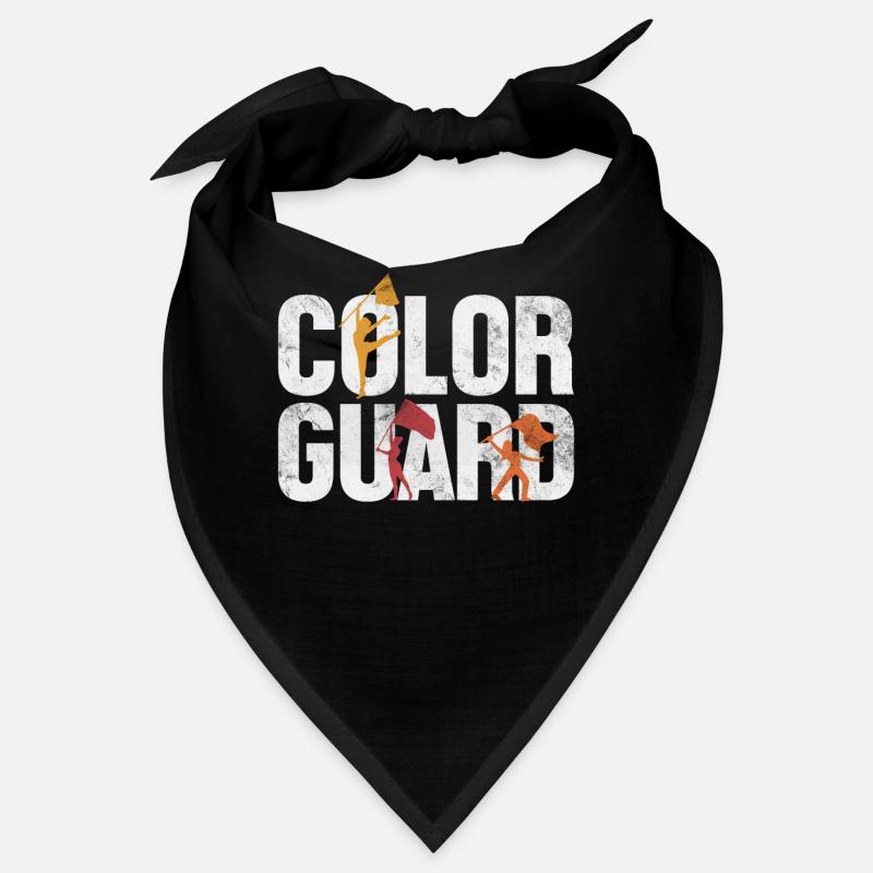 Color Guard Halftime Show Flag Spinners Funny Bandana