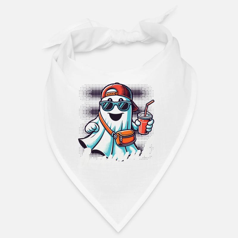 Unheimliches Halloween Gespenst Bruh Bandana