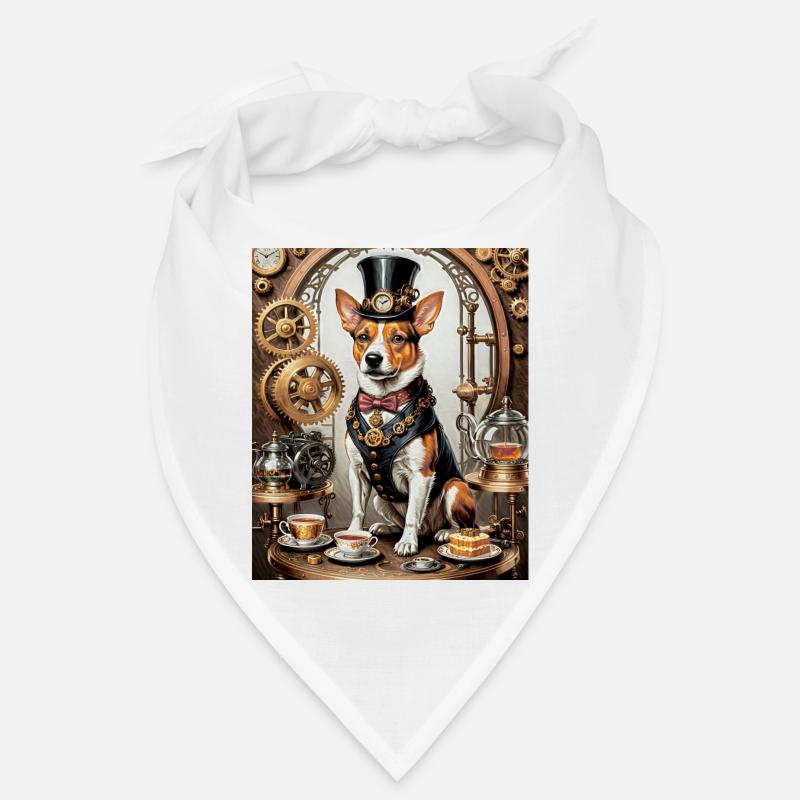 Corgi Steampunk Aristocrate Corgi Steampunk Bandana