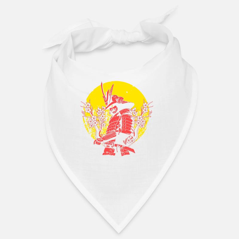Kanji Japon Katana Épée Ninja Samouraï - Bandana - blanc