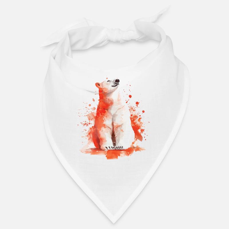 Eisbär Bandana