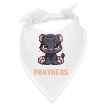 Panthers Panther - Bandana - Weiß - Vorne