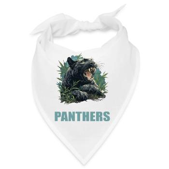 Panthers Panther - Bandana - Weiß - Vorne