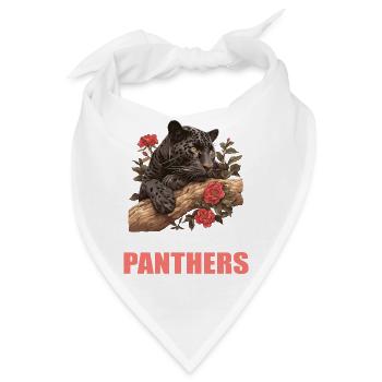 Panthers Panther - Bandana - Weiß - Vorne