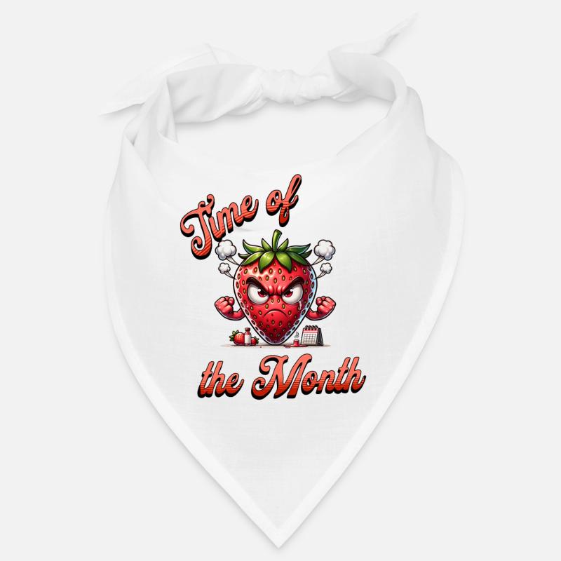 Période du mois Période Semaine de la fraise Humour Bandana