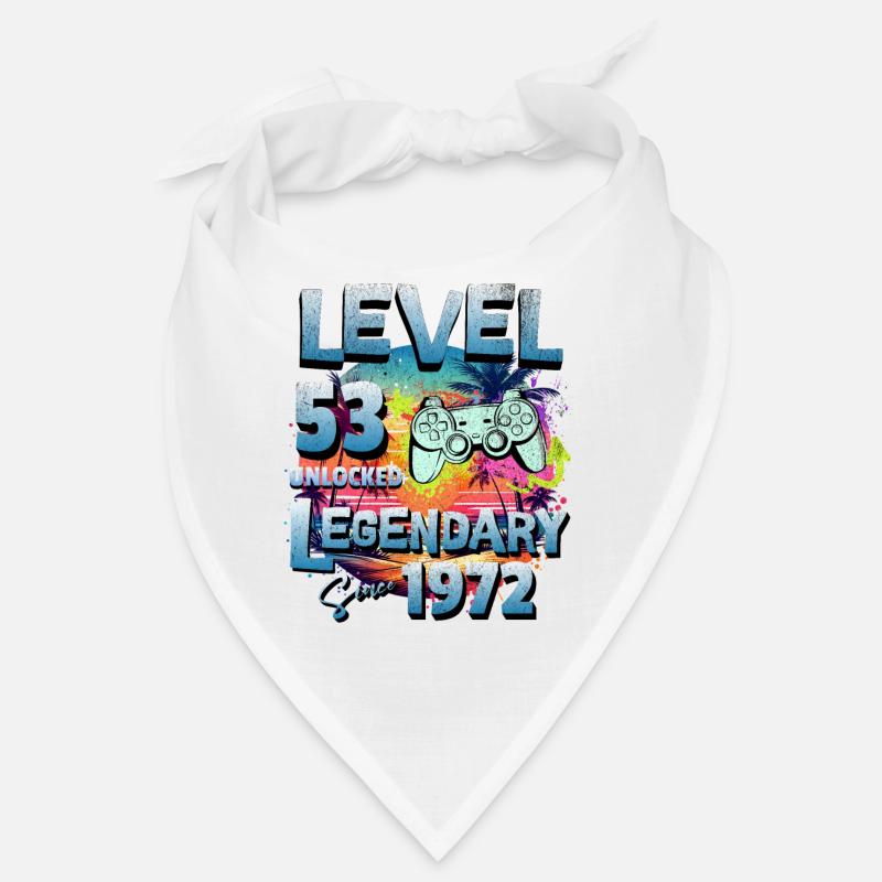 Level 53 Freigeschaltet seit 1982 Geburtstag Bandana
