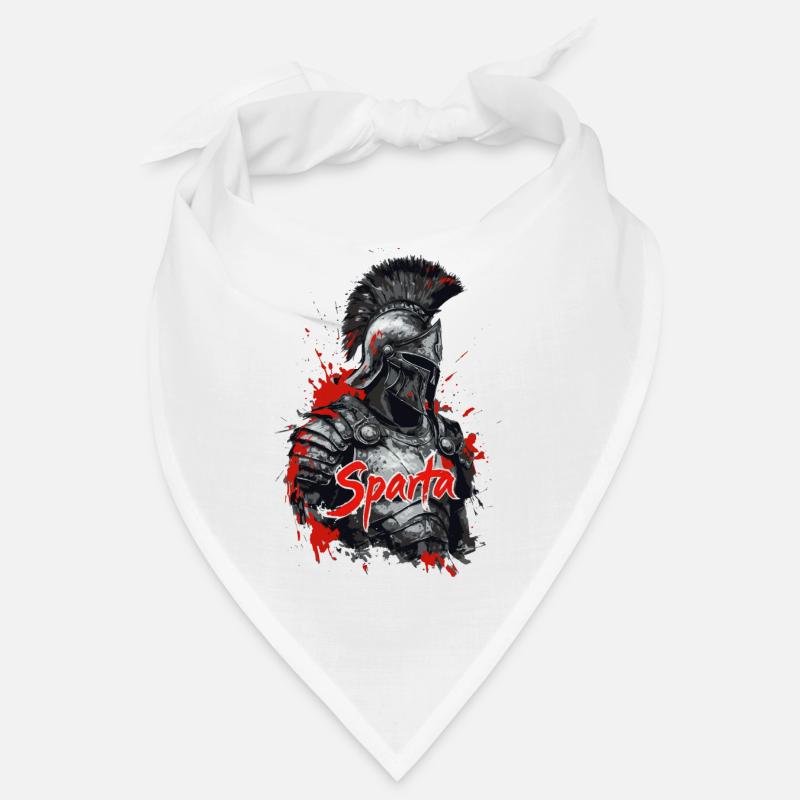 Soldat spartiate - Conception d’éclaboussures Bandana