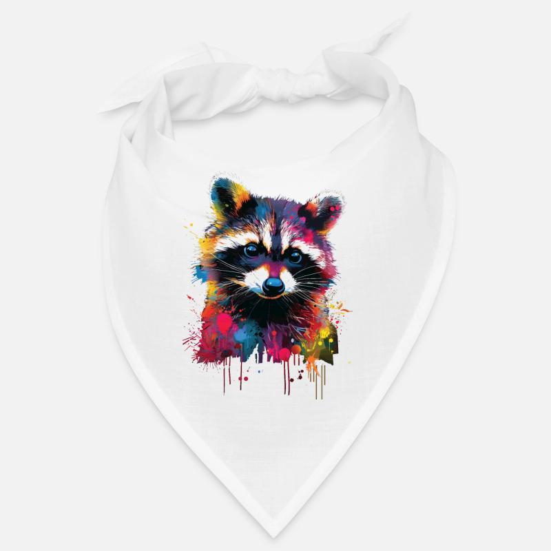 Waschbär Bandana