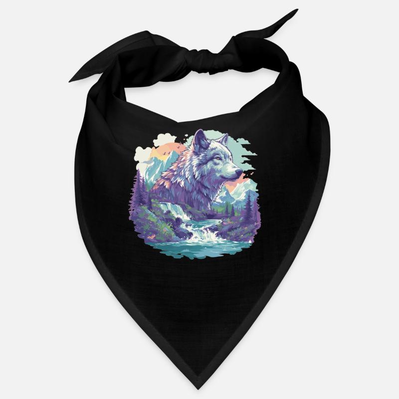 Wolves Wolf Bandana