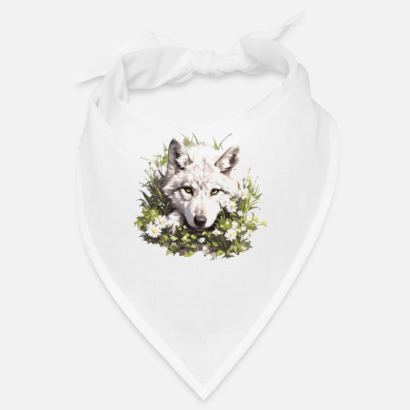Wölfe Wolf Bandana