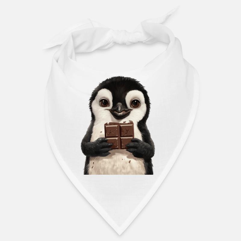 Pinguin - Bandana - Weiß