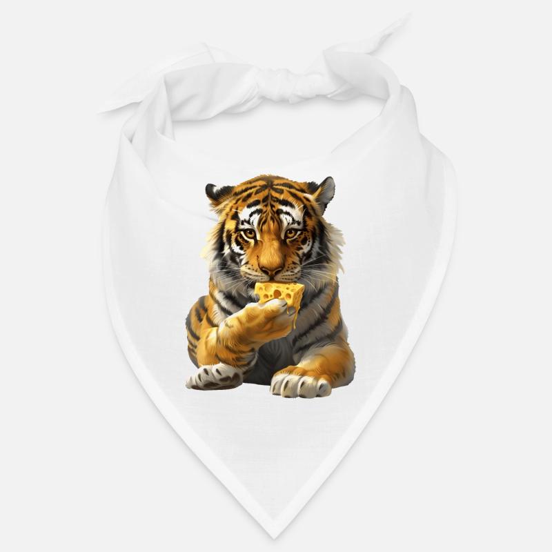 Tiger - Bandana - Weiß