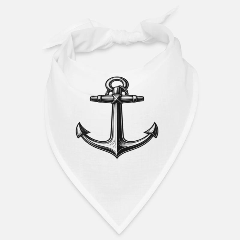 Conception d’ancre maritime Bandana