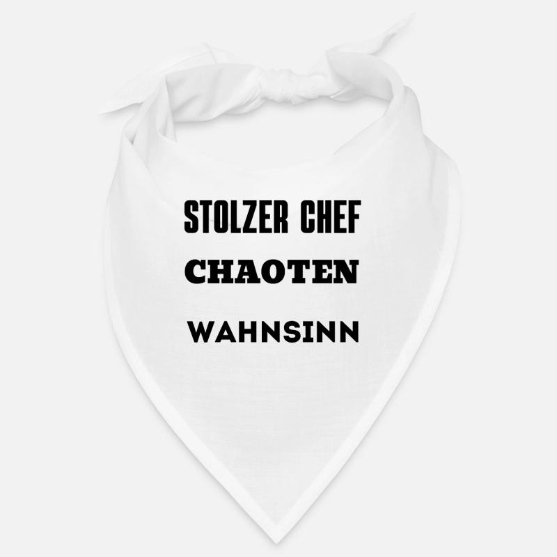 stolzer chef einer truppe genialer chaoten Bandana