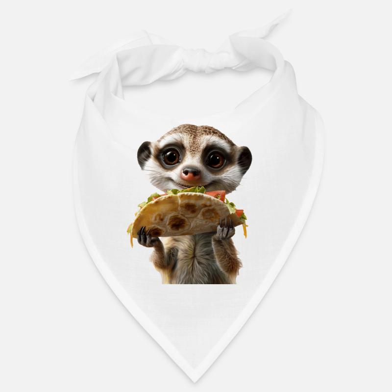 Suricate - Bandana - blanc