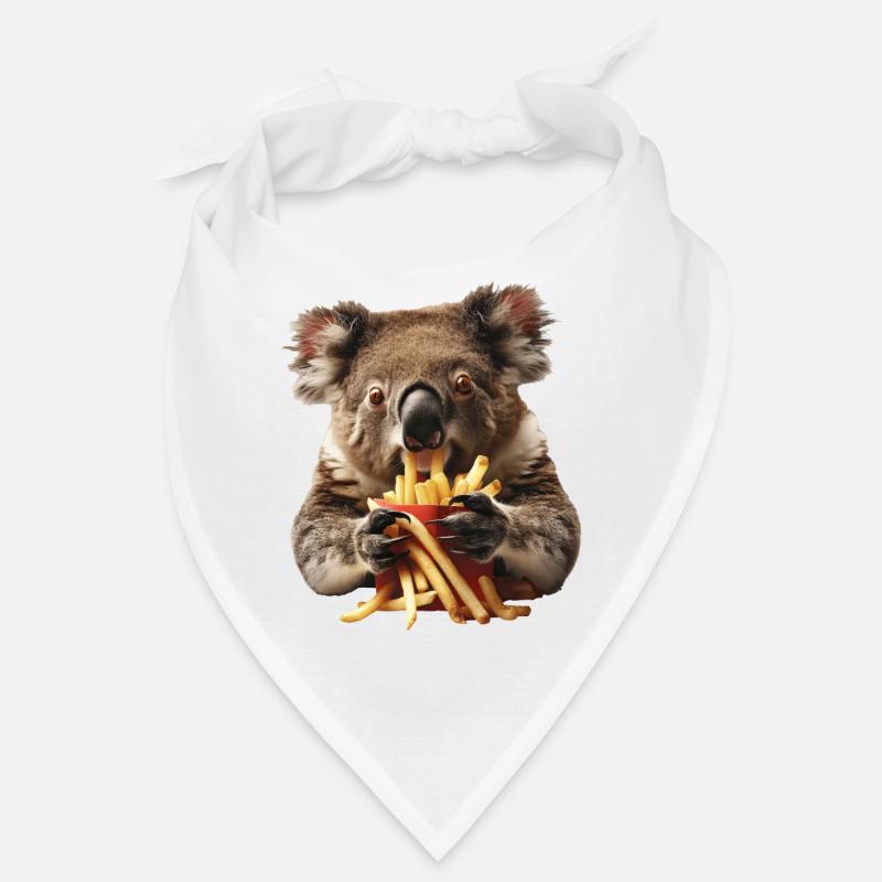 Koala - Bandana - blanc