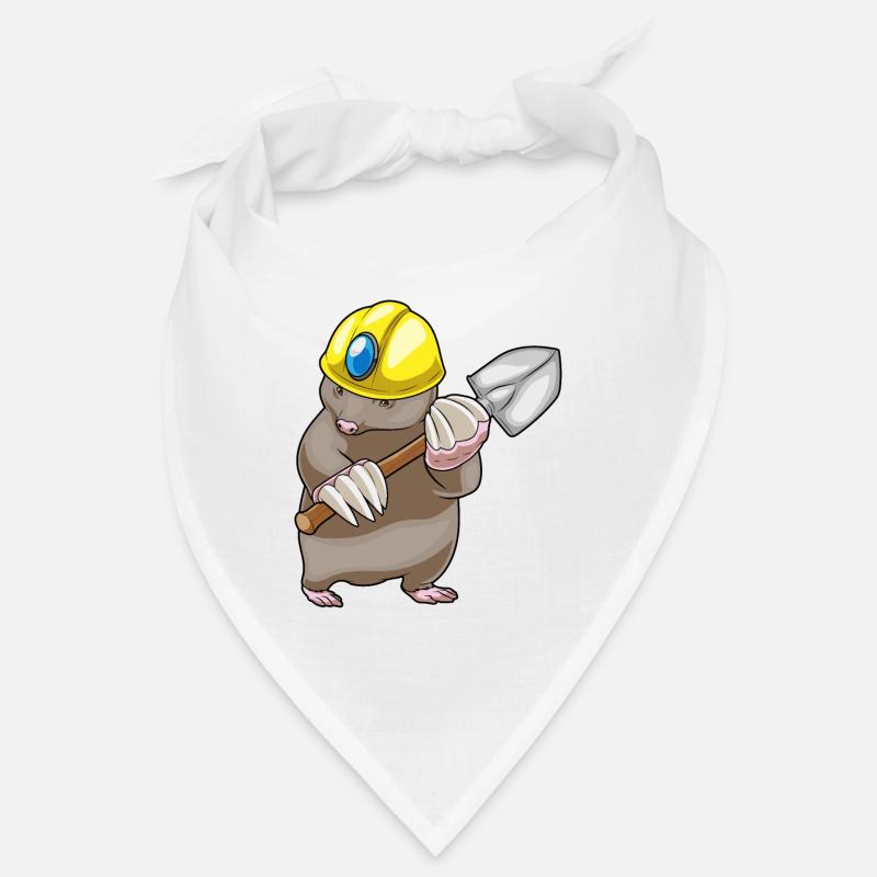 Mole Miner Shovel Mining Bandana