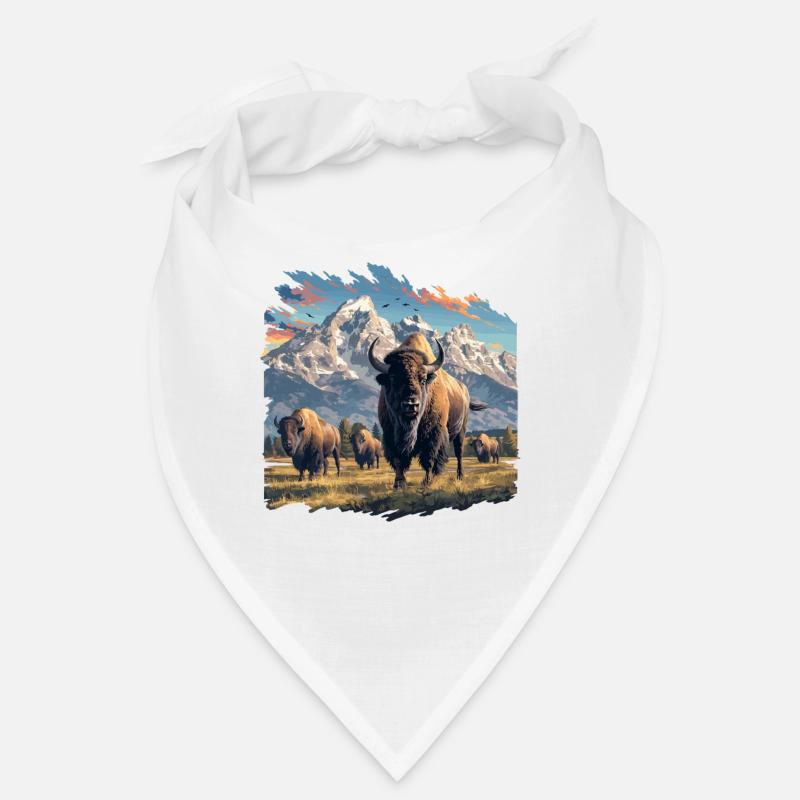 Bisons Bison Bandana
