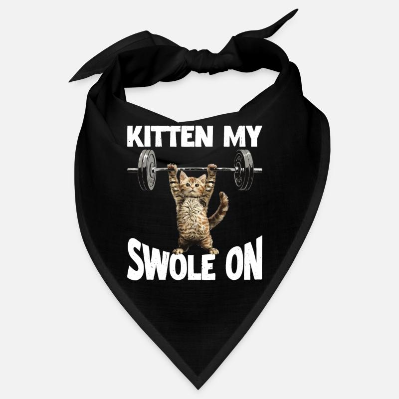 Kitten My Swole On 2 Bandana