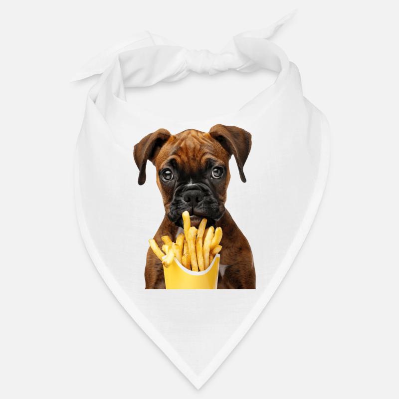 Pugile - Bandana - bianco