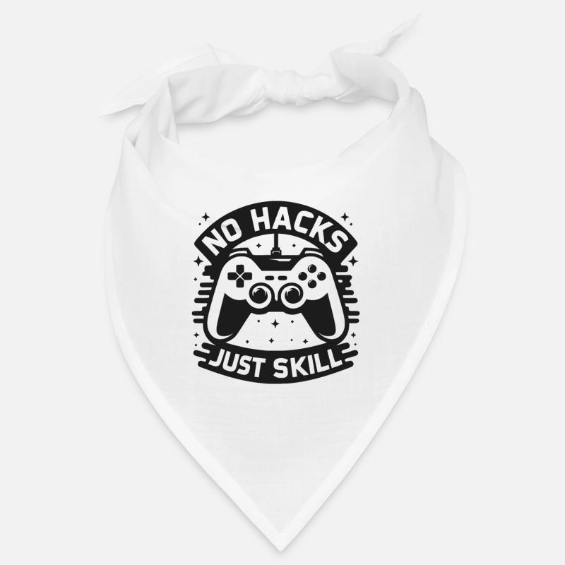 No Hacks Just Skill Bandana