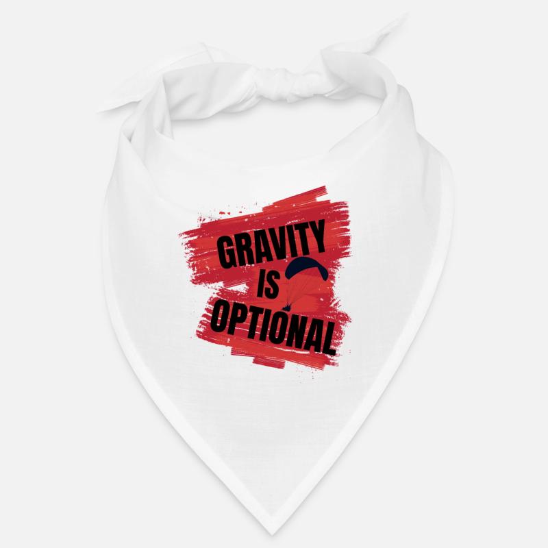 Gravity Is Optional – Paragliding Design Bandana