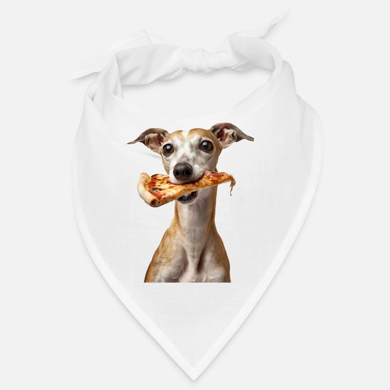 Whippet - Bandana - blanc