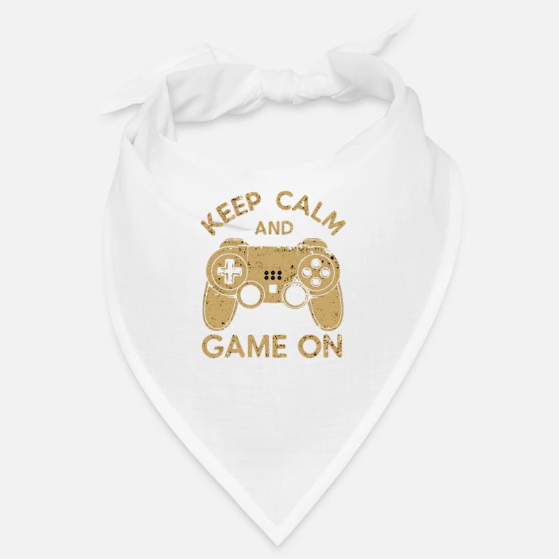 Keep calm and game on Game controller Bandana