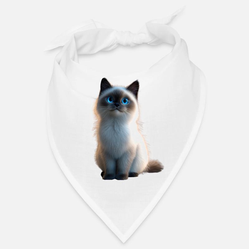 Birma Katze Heilige Birmakatze Süße Birma Katzen Bandana