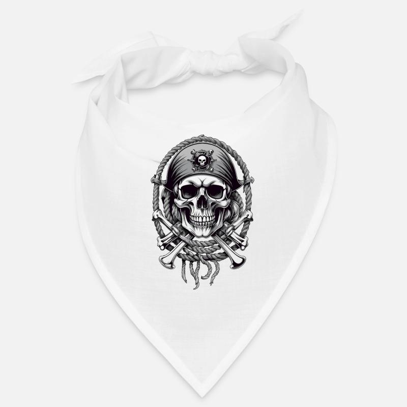 Drapeaux de pirate crâne Jolly Roger costume de pirate Bandana