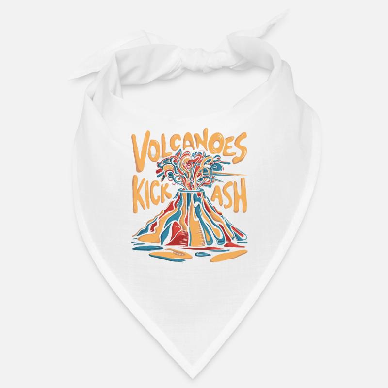 Vulkane sind heiß und beeindruckend Bandana