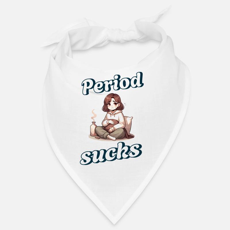 Periode Sucks Periode, Menstruation Ausdruck Bandana