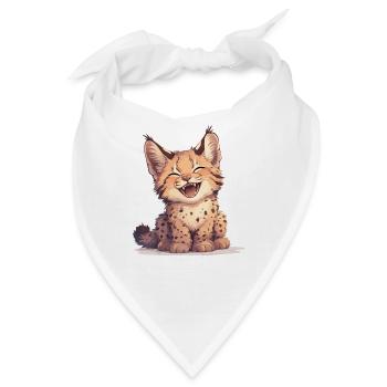Bobcats Rotluchse Rotluchs Luchs - Bandana - Weiß - Vorne