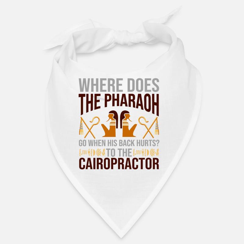 Pharaon Dos Blessé CairoMythologie Praticienne Bandana