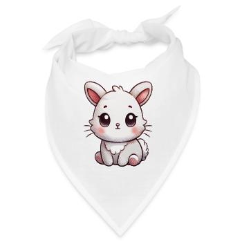 Hase - Bandana - Weiß - Vorne