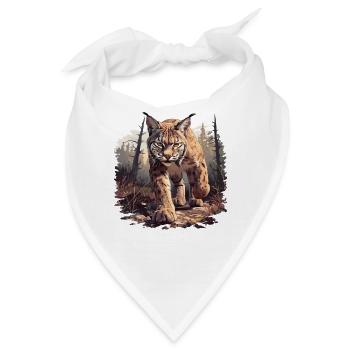 Bobcats Rotluchse Rotluchs Luchs - Bandana - Weiß - Vorne