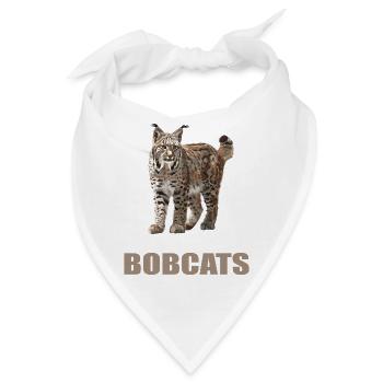 Bobcats Rotluchse Rotluchs Luchs - Bandana - Weiß - Vorne