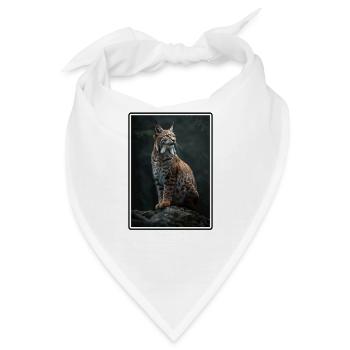 Bobcats Rotluchse Rotluchs Luchs - Bandana - Weiß - Vorne