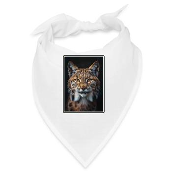 Bobcats Rotluchse Rotluchs Luchs - Bandana - Weiß - Vorne