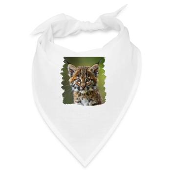 Bobcats Rotluchse Rotluchs Luchs - Bandana - Weiß - Vorne