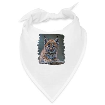 Bobcats Rotluchse Rotluchs Luchs - Bandana - Weiß - Vorne