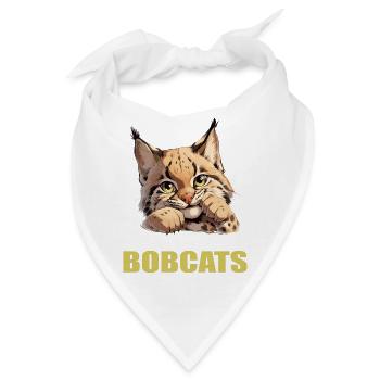 Bobcats Rotluchse Rotluchs Luchs - Bandana - Weiß - Vorne