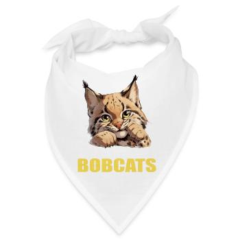 Bobcats Rotluchse Rotluchs Luchs - Bandana - Weiß - Vorne