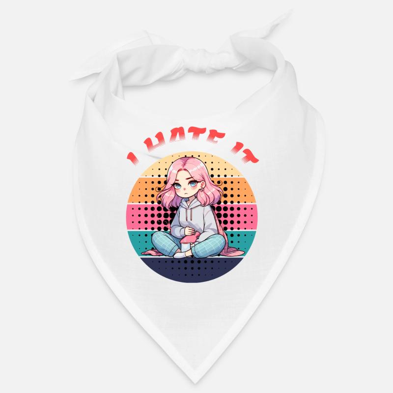 Period I Hate It Rainbow Style Bandana