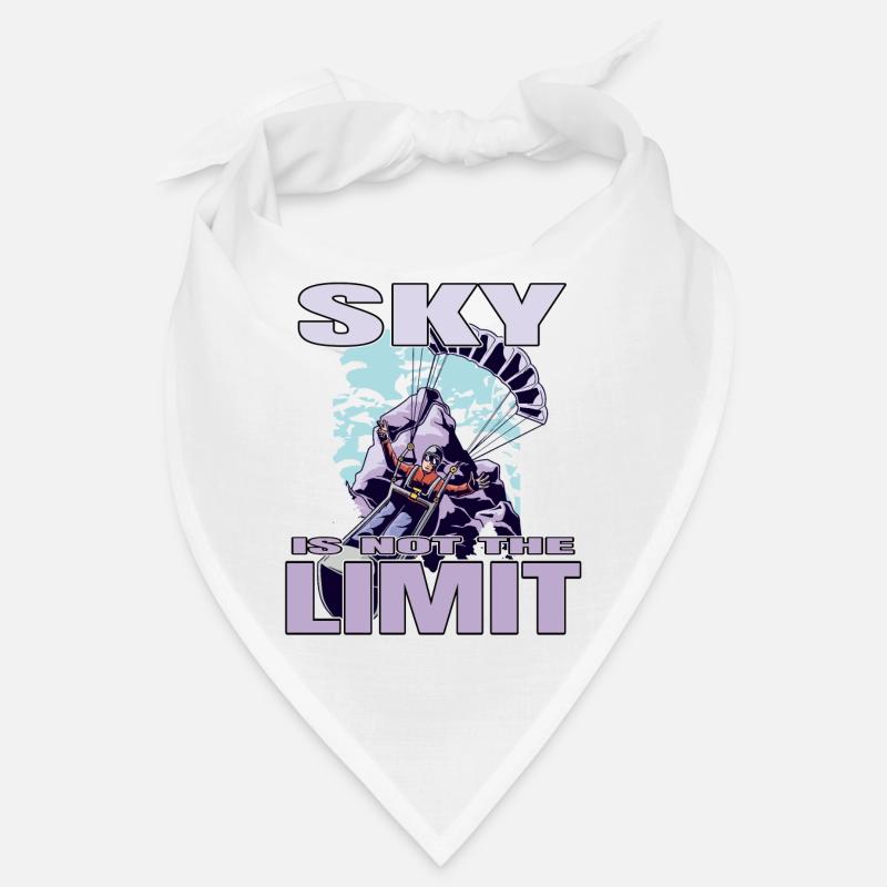 Sky is the Limit - Paraglider Spruch Bandana