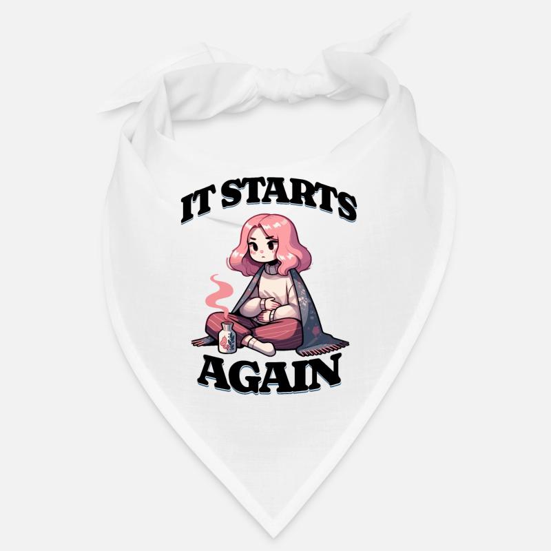 Menstruation: It Starts Again - Einfühlsames Bandana