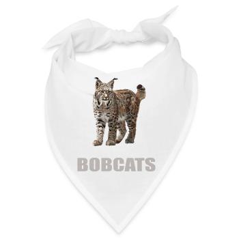 Bobcats Rotluchse Rotluchs Luchs - Bandana - Weiß - Vorne