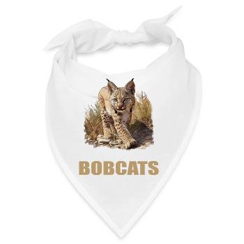 Bobcats Rotluchse Rotluchs Luchs - Bandana - Weiß - Vorne